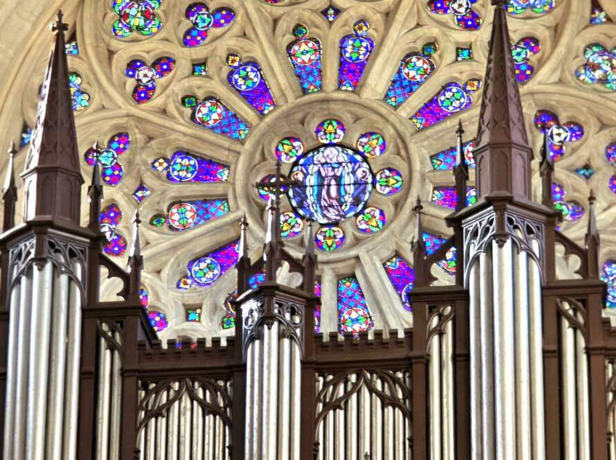 rosace Notre-Dame de Marmande